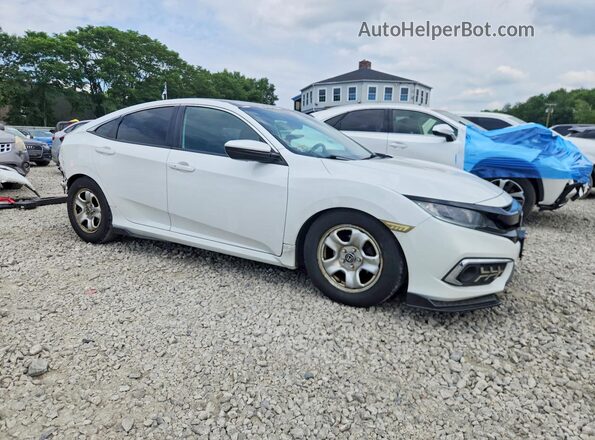 2HGFC2F89KH527545 2019 HONDA CIVIC White Przód prawy