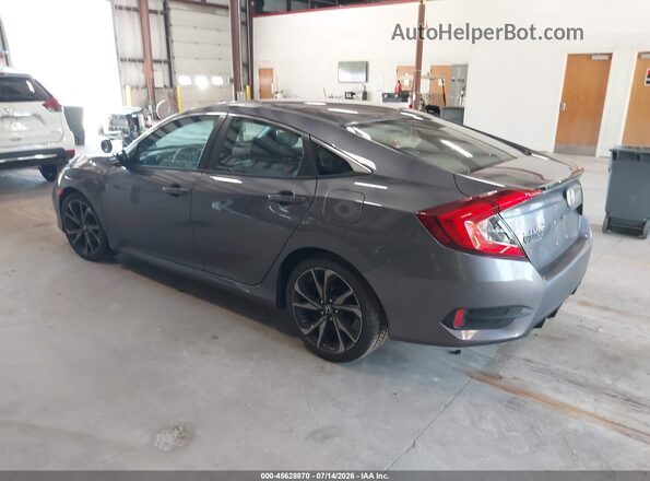 2HGFC2F89LH519060 2020 HONDA CIVIC Gray Tył lewy