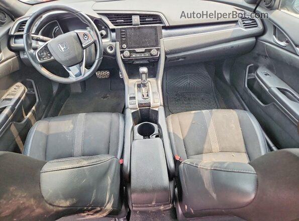 2HGFC2F89LH521147 2020 HONDA CIVIC Черный Вид панели приборов