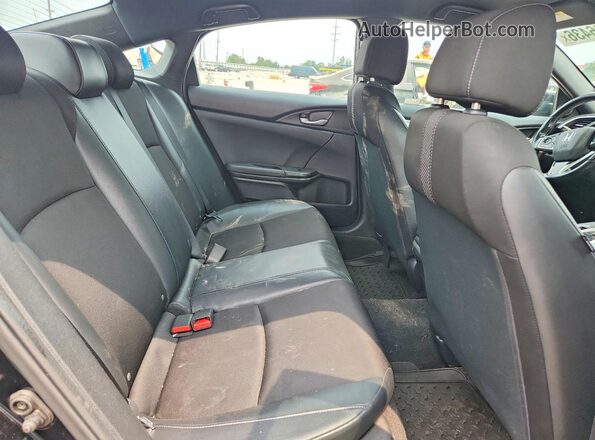 2HGFC2F89LH521147 2020 HONDA CIVIC Черный Вид задних сидений