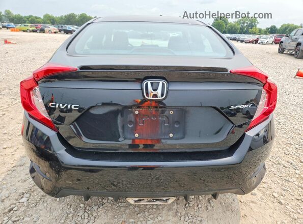 2HGFC2F89LH521147 2020 HONDA CIVIC Черный Вид сзади