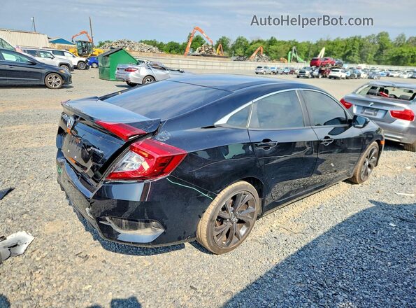 2HGFC2F89LH526204 2020 HONDA CIVIC Black Հետևի աջ