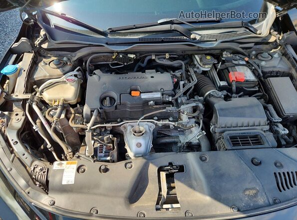 2HGFC2F89LH526204 2020 HONDA CIVIC Black Սալոնի հետևի տեսք