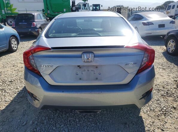 2HGFC2F89LH531256 2020 HONDA CIVIC Gray Vista trasera