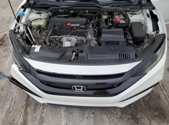 2HGFC2F89LH556335 2020 HONDA CIVIC Белый Вид задней части салона