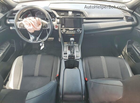 2HGFC2F89LH571773 2020 HONDA CIVIC Blue Вид панелі приладів