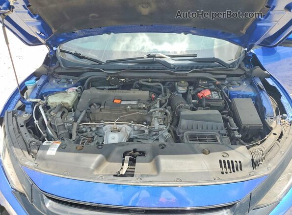 2HGFC2F89LH571773 2020 HONDA CIVIC Blue Вид задньої частини салону