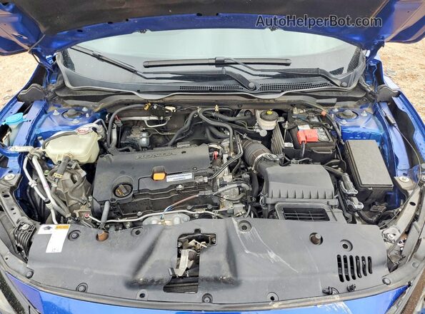 2HGFC2F89LH572728 2020 HONDA CIVIC Синий Вид задней части салона