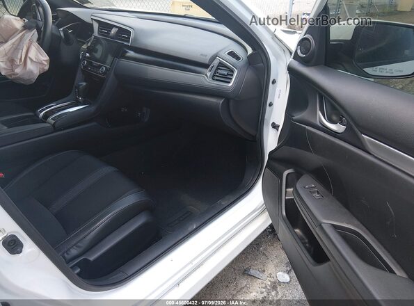 2HGFC2F89LH592669 2020 HONDA CIVIC Белый Вид салона спереди