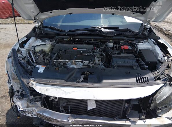2HGFC2F89LH592669 2020 HONDA CIVIC Белый Вид сзади