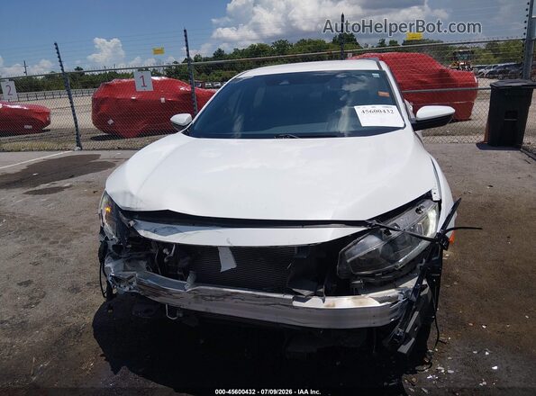 2HGFC2F89LH592669 2020 HONDA CIVIC Белый Вид щитка приборов