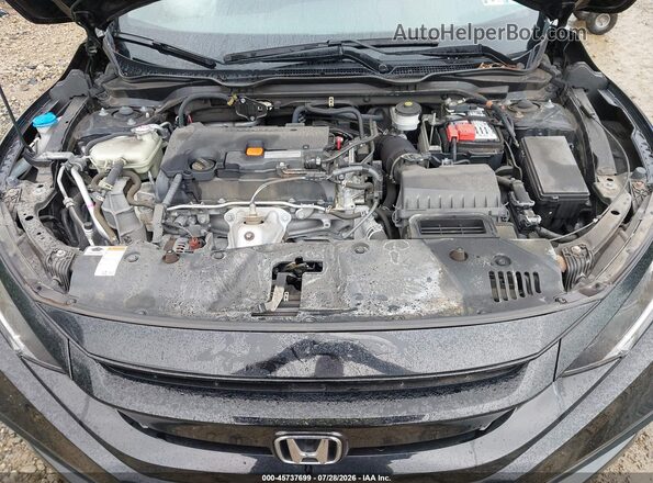 2HGFC2F89LH593028 2020 HONDA CIVIC Black Widok z tyłu