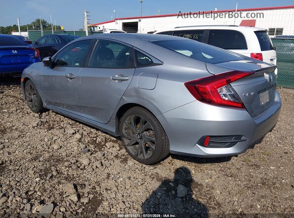 2HGFC2F89LH594583 2020 HONDA CIVIC Silver Tył lewy