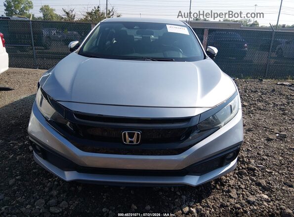 2HGFC2F89LH594583 2020 HONDA CIVIC Silver Widok deski rozdzielczej