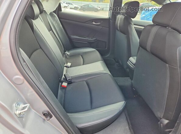 2HGFC2F89MH521103 2021 HONDA CIVIC Silver Հետևի նստատեղերի տեսք