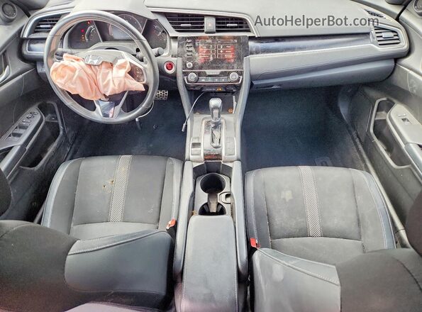 2HGFC2F89MH521103 2021 HONDA CIVIC Silver Առջևի վահանակի տեսք