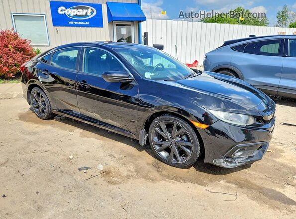 2HGFC2F89MH551086 2021 HONDA CIVIC Black Առջևի աջ