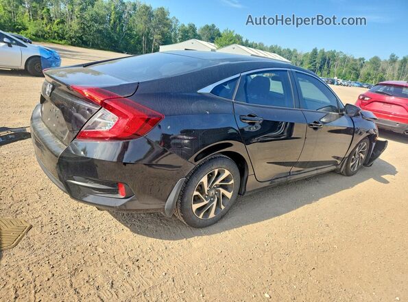 2HGFC2F8XHH003622 2017 HONDA CIVIC Black Trasero derecho