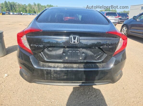 2HGFC2F8XHH003622 2017 HONDA CIVIC Black Vista trasera