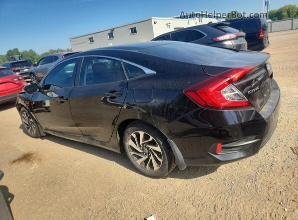 2HGFC2F8XHH003622 2017 HONDA CIVIC Black Trasero izquierdo
