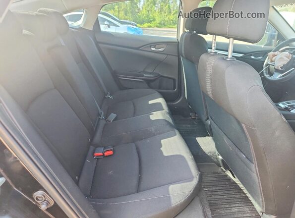 2HGFC2F8XHH003622 2017 HONDA CIVIC Black Vista de los asientos traseros