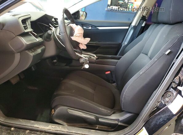 2HGFC2F8XHH040296 2017 HONDA CIVIC Black Front interior view