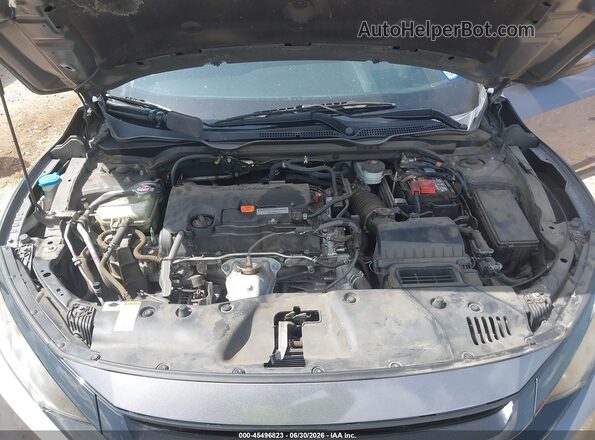 2HGFC2F8XKH500855 2019 HONDA CIVIC Gray უკანა ხედი