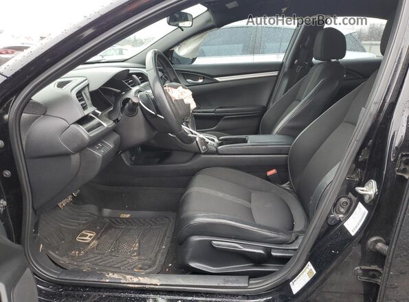 2HGFC2F8XKH509099 2019 HONDA CIVIC Black Vista interior delantera