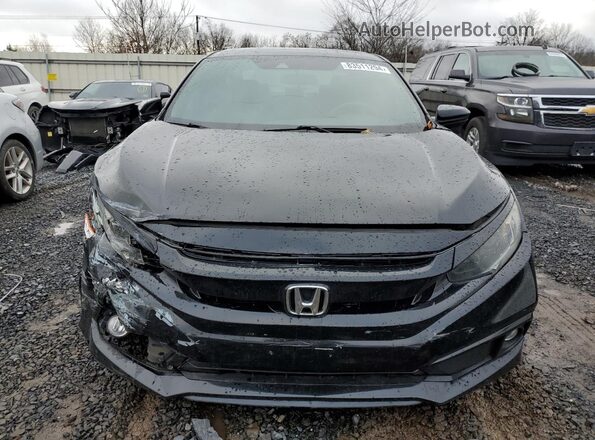 2HGFC2F8XKH509099 2019 HONDA CIVIC Black Vista frontal