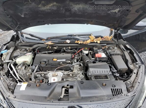 2HGFC2F8XKH509099 2019 HONDA CIVIC Black Vista interior trasera