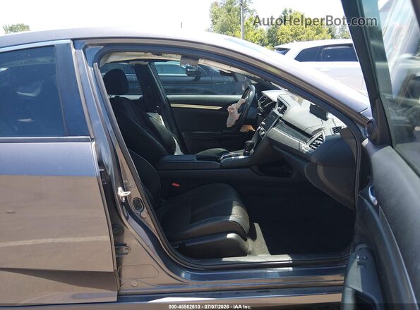 2HGFC2F8XKH578908 2019 HONDA CIVIC Серый Вид салона спереди
