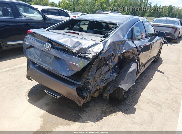 2HGFC2F8XKH578908 2019 HONDA CIVIC Серый Вид спереди