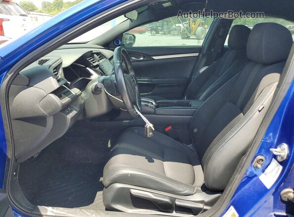 2HGFC2F8XKH603564 2019 HONDA CIVIC Blue Vista interior delantera