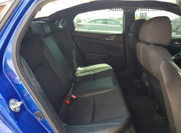 2HGFC2F8XKH603564 2019 HONDA CIVIC Blue Vista de los asientos traseros