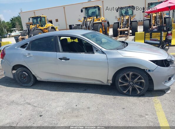 2HGFC2F8XLH526177 2020 HONDA CIVIC Silver Widok z przodu