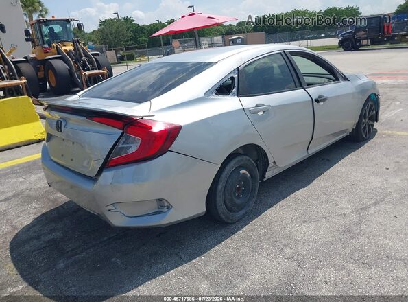 2HGFC2F8XLH526177 2020 HONDA CIVIC Silver Tył prawy