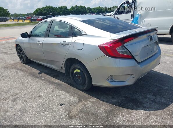 2HGFC2F8XLH526177 2020 HONDA CIVIC Silver Tył lewy