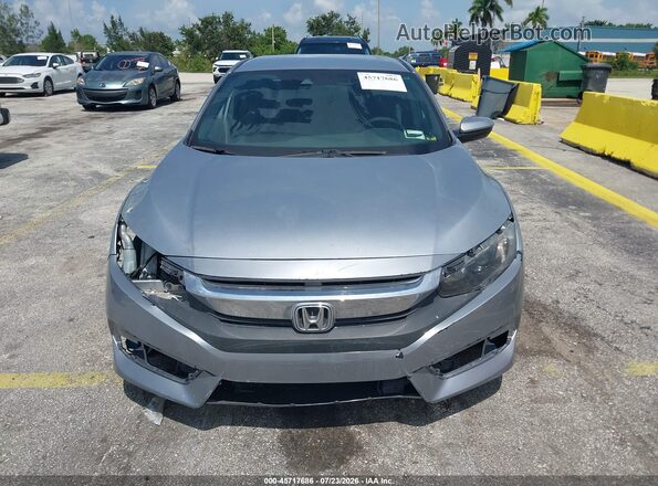 2HGFC2F8XLH526177 2020 HONDA CIVIC Silver Widok zestawu wskaźników