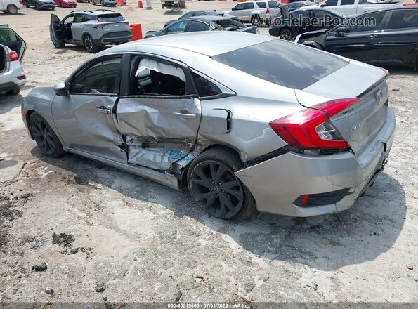 2HGFC2F8XLH538832 2020 HONDA CIVIC Серебряный Задняя левая четверть