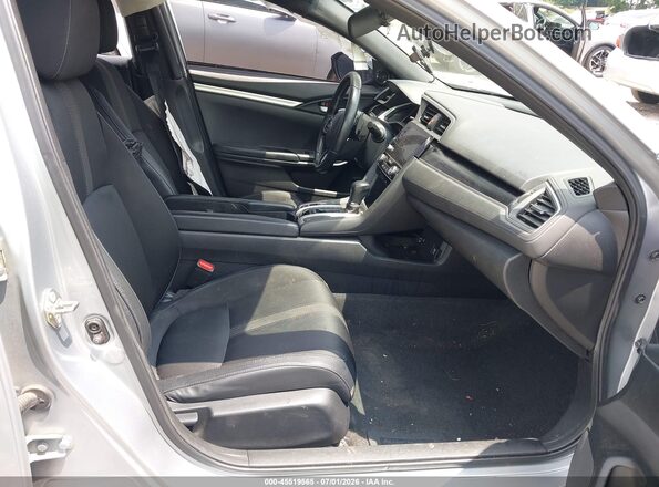 2HGFC2F8XLH538832 2020 HONDA CIVIC Серебряный Вид салона спереди