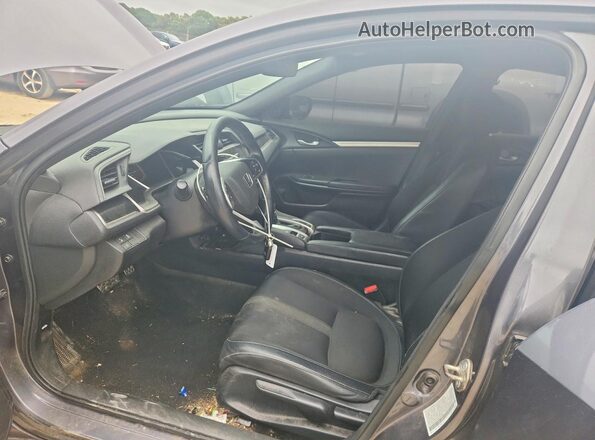 2HGFC2F8XLH567487 2020 HONDA CIVIC Gray Vista interior delantera