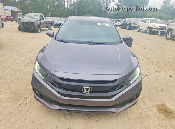 2HGFC2F8XLH567487 2020 HONDA CIVIC Gray Vista frontal