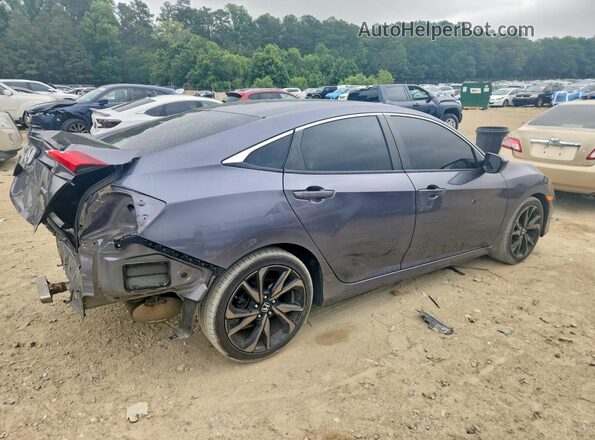 2HGFC2F8XLH567487 2020 HONDA CIVIC Gray Trasero derecho
