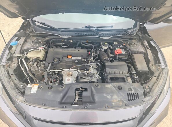 2HGFC2F8XLH567487 2020 HONDA CIVIC Gray Vista interior trasera