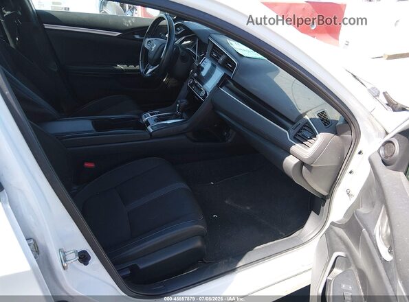 2HGFC2F8XLH572429 2020 HONDA CIVIC Белый Вид салона спереди
