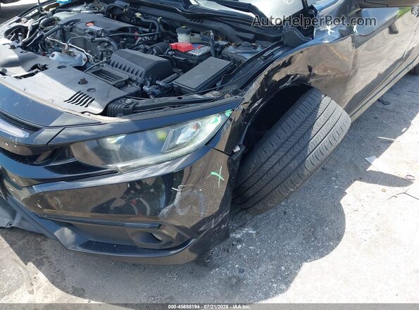 2HGFC2F8XMH516749 2021 HONDA CIVIC Black Դիմացի տեսք