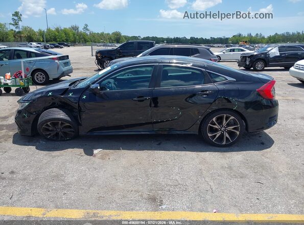 2HGFC2F8XMH516749 2021 HONDA CIVIC Black Սալոնի 360 աստիճան տեսք