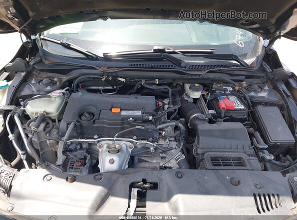2HGFC2F8XMH516749 2021 HONDA CIVIC Black Հետևի տեսք