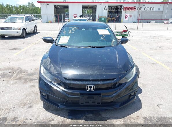 2HGFC2F8XMH516749 2021 HONDA CIVIC Black Սարքավորումների վահանակի տեսք