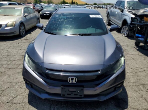 2HGFC2F8XMH518288 2021 HONDA CIVIC Charcoal Դիմացի տեսք